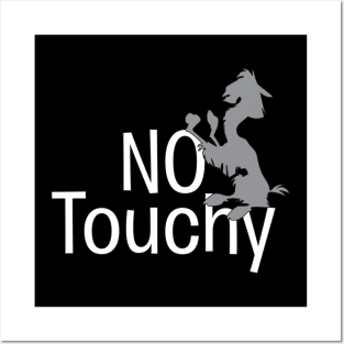 No Touchy Posters and Art